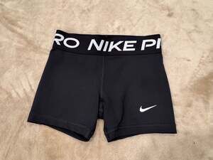 Nike Pro Kid’s Dri-FIT Mid-Rise Training Shorts Black Small